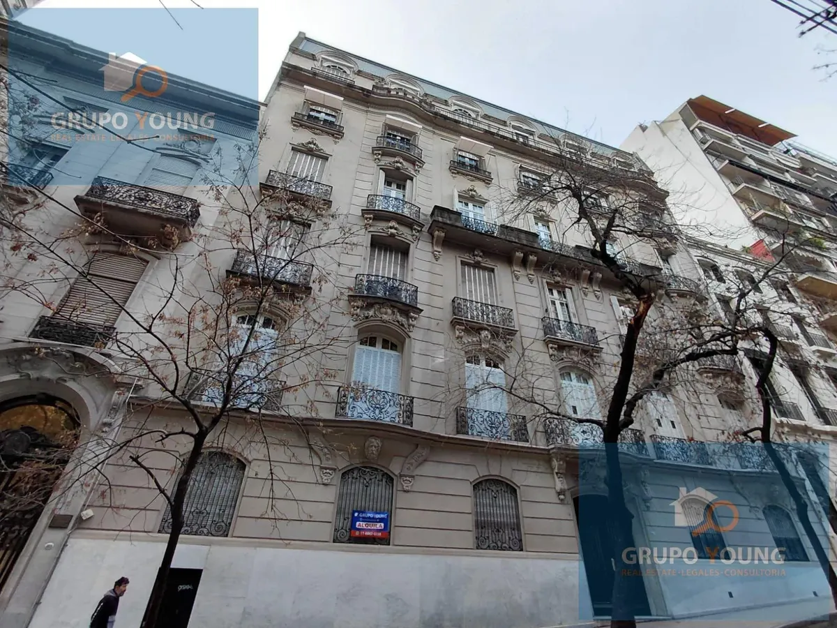 Alquiler Departamento Amoblado 5 Amb  Con Parrilla Y Cochera - Recoleta