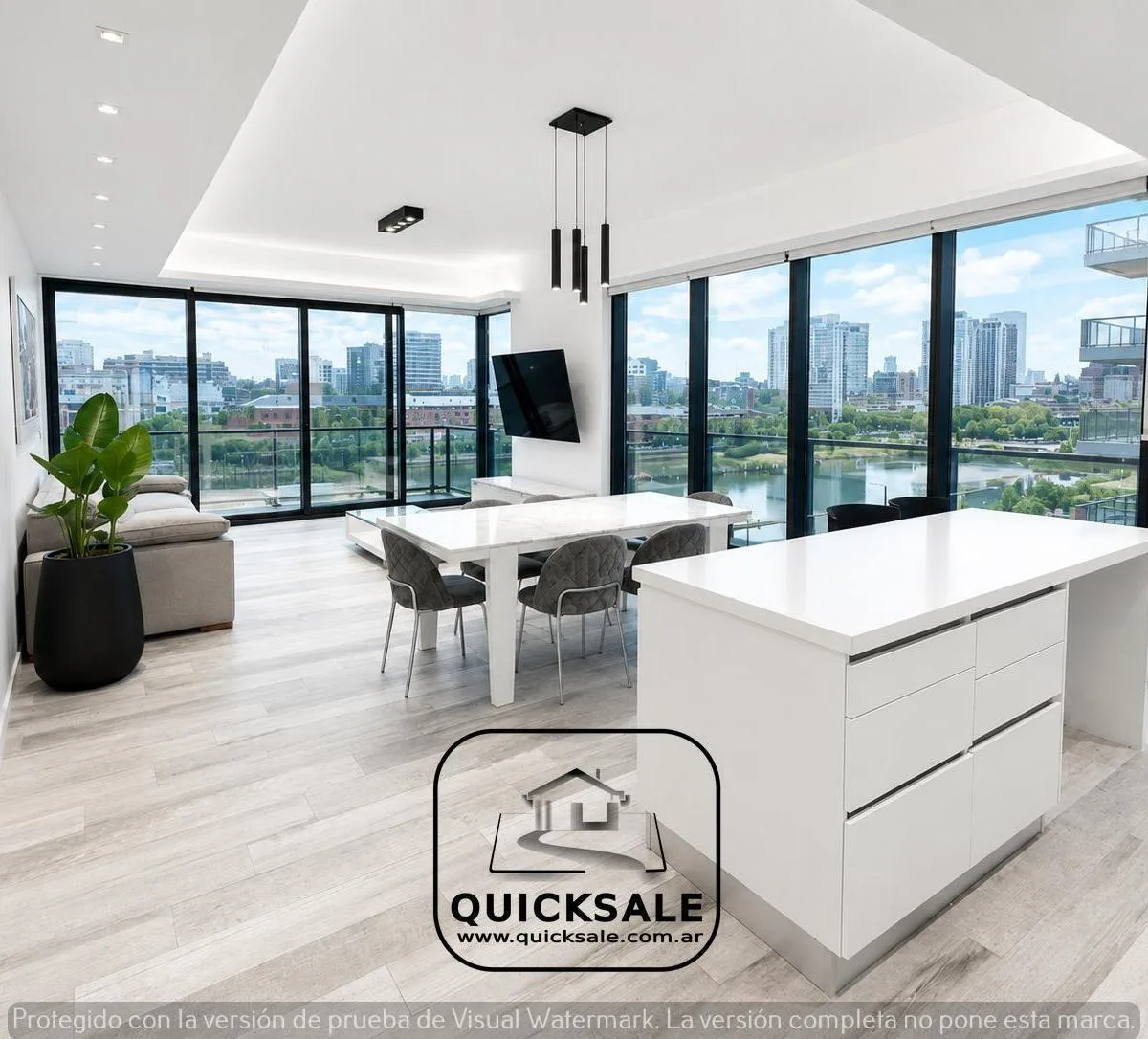 Departamento amoblado en Puerto Madero