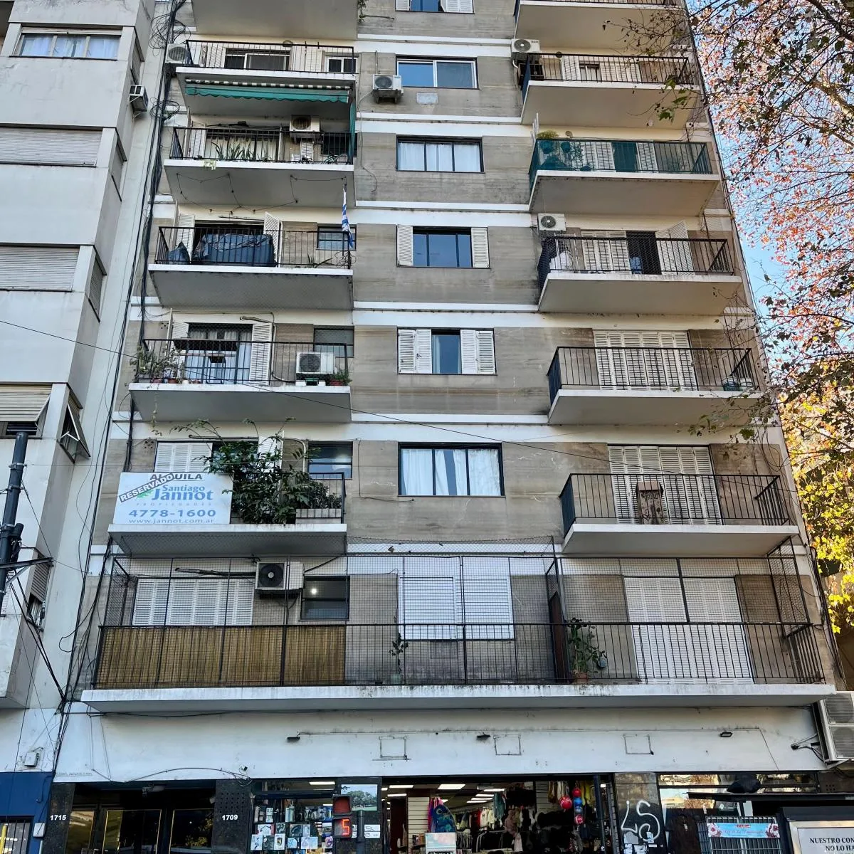Monoambiente 30 m² con lavadero