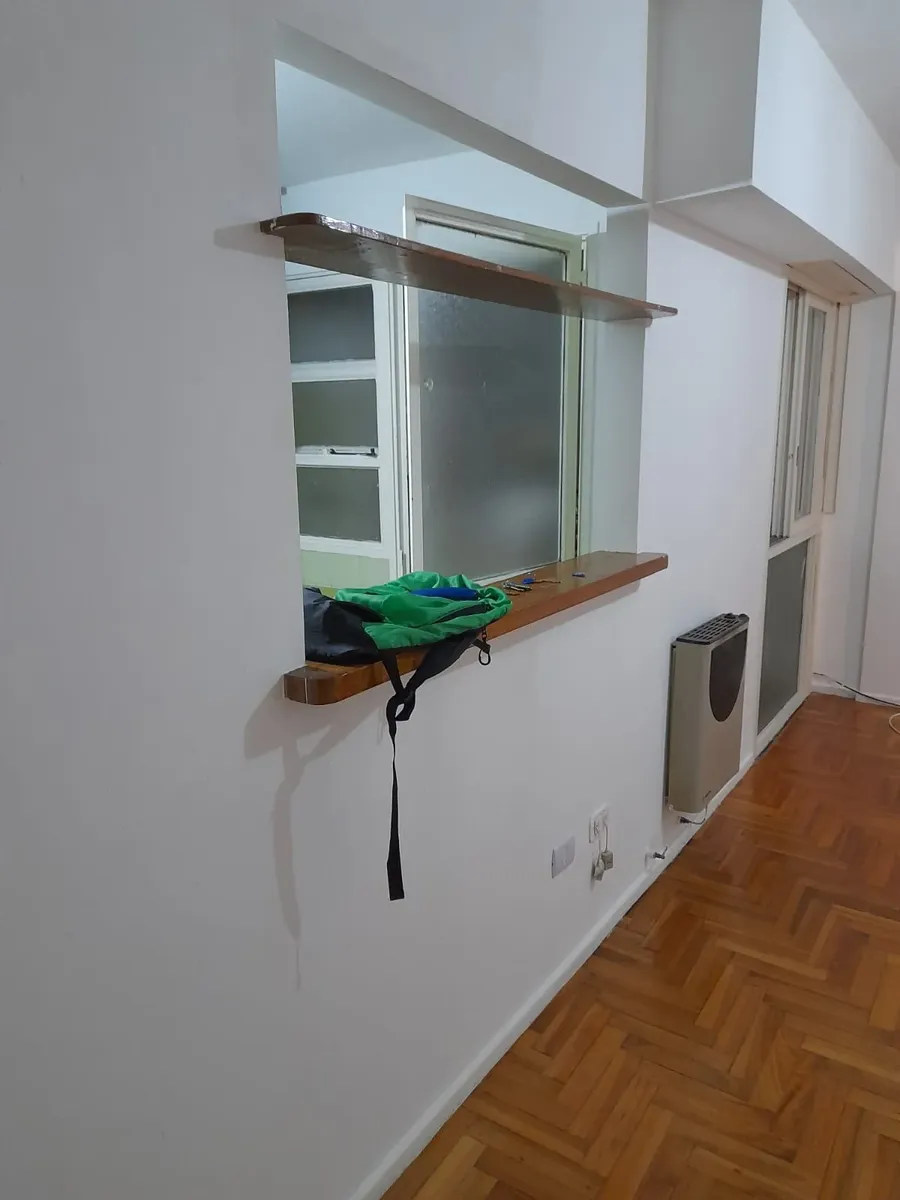Departamento de 2 ambientes con parquet