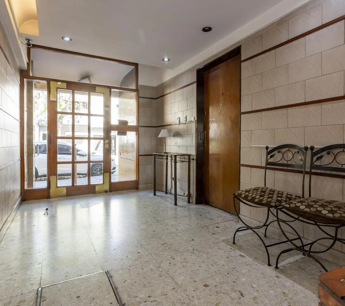 Departamento 2 ambientes con patio