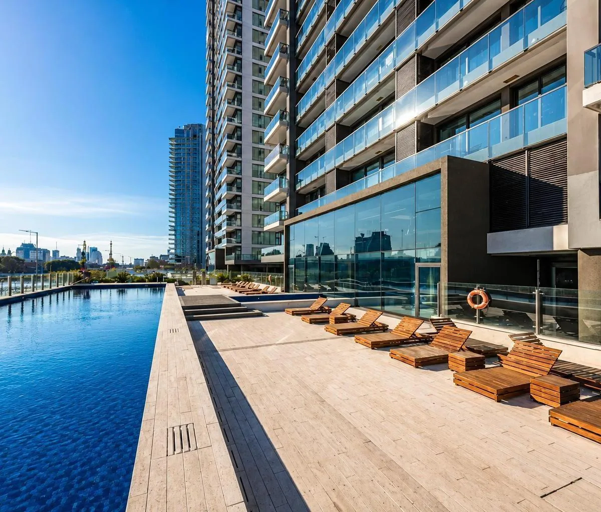 Puerto Madero, 2 suites con balcón