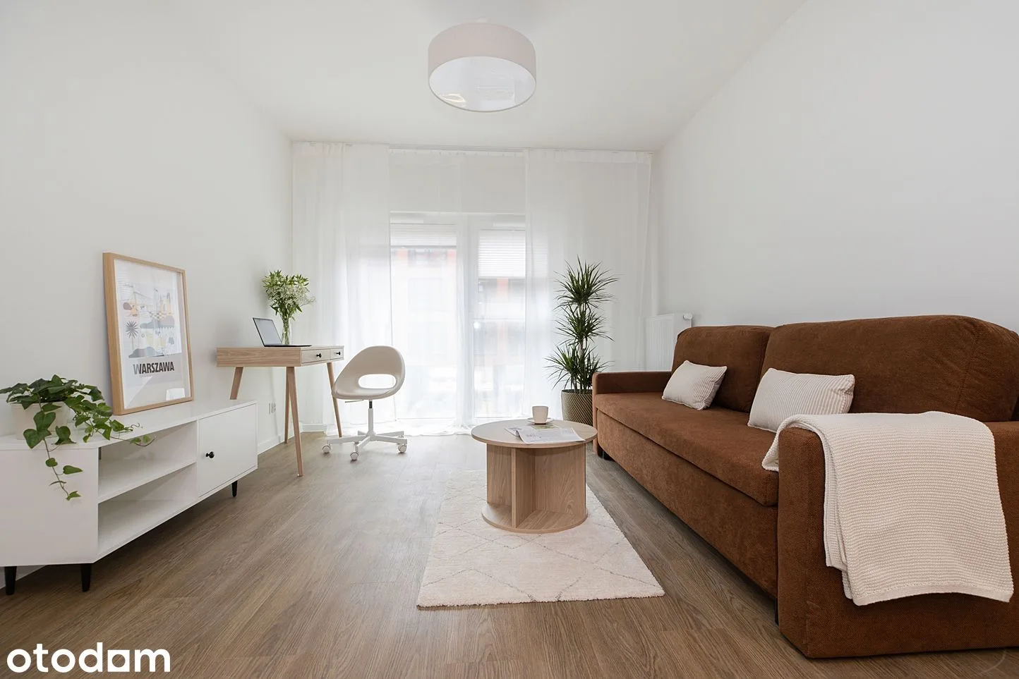 42 m², 2 rooms, furnished