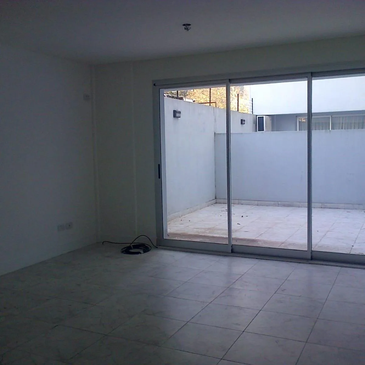 Studio with patio