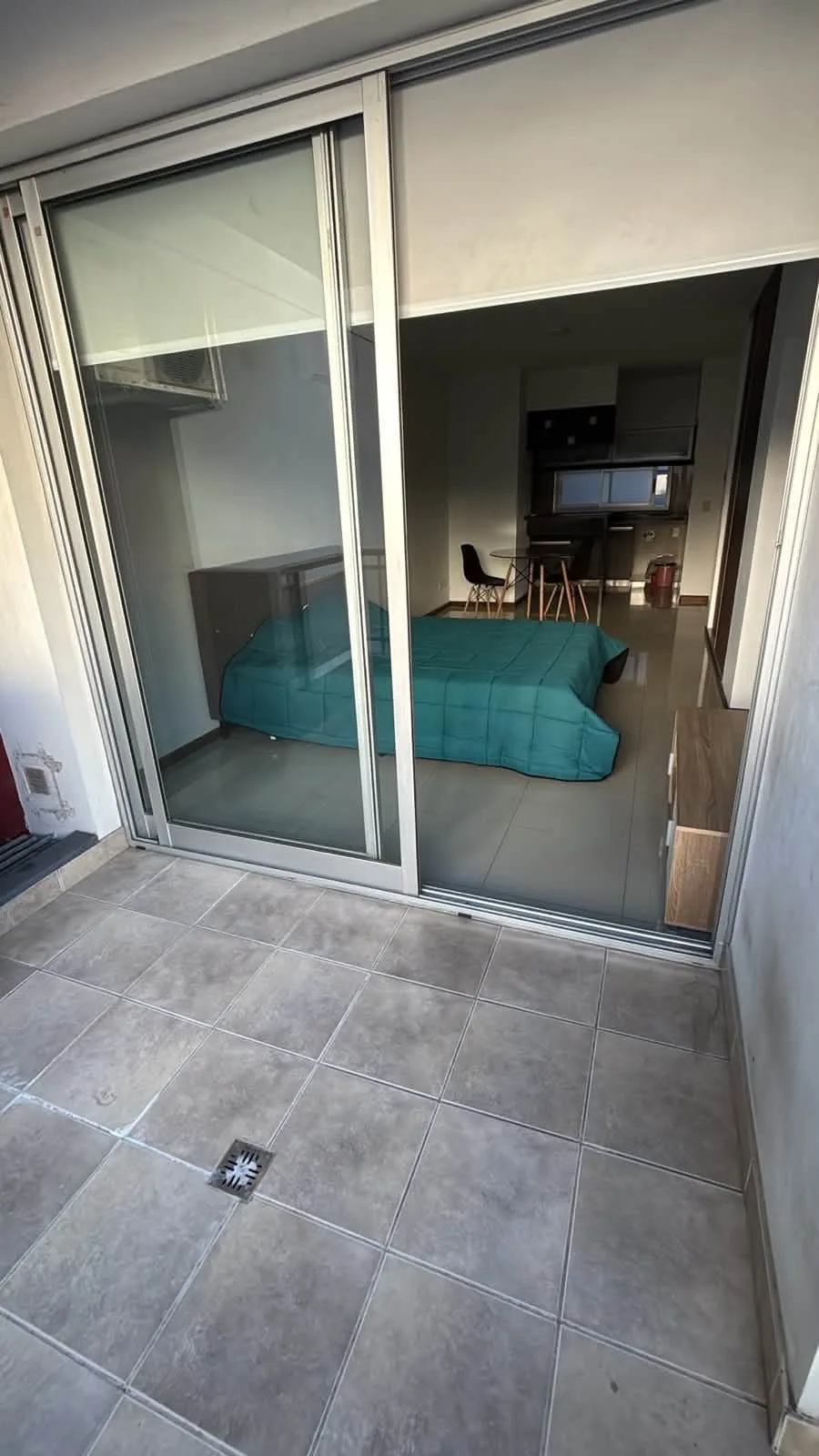 Studio with terrace and parking, Palermo, balcony