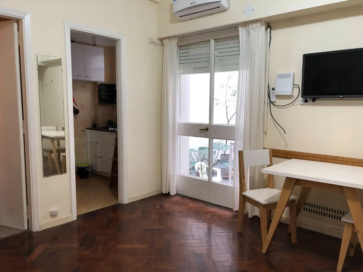Studio on ground floor with private patio