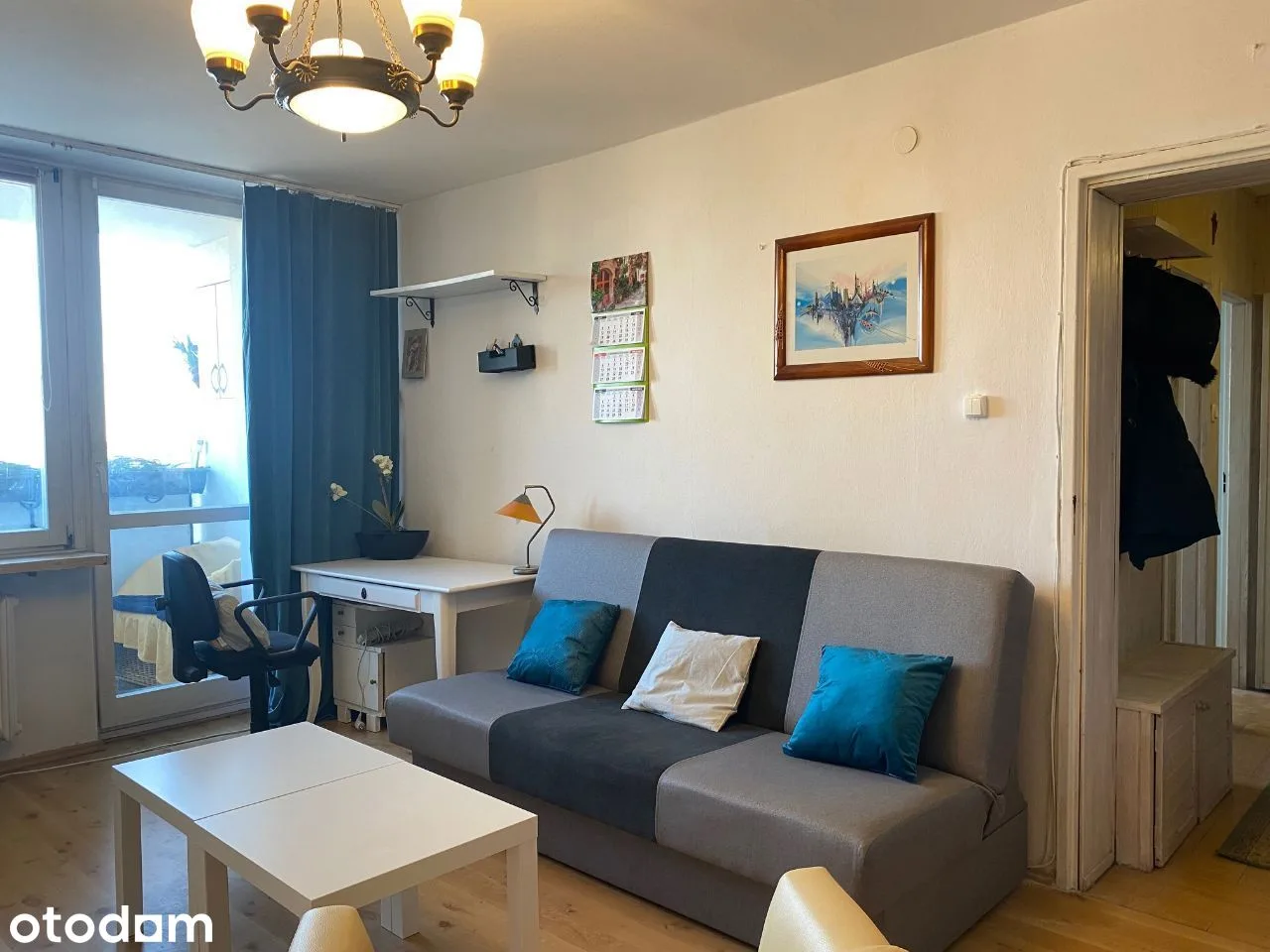 1 bedroom with balcony, Praga-Południe