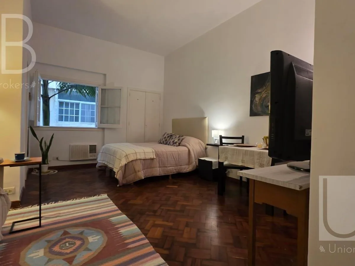 Monoambiente amoblado en Recoleta