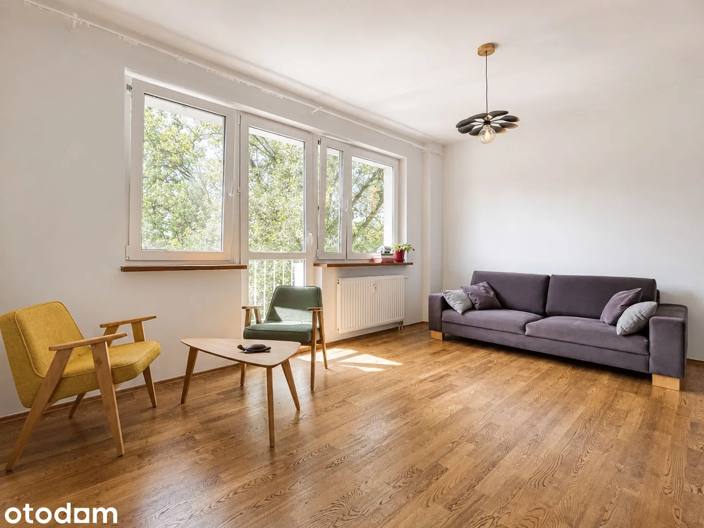 3 rooms 54 m² with balcony