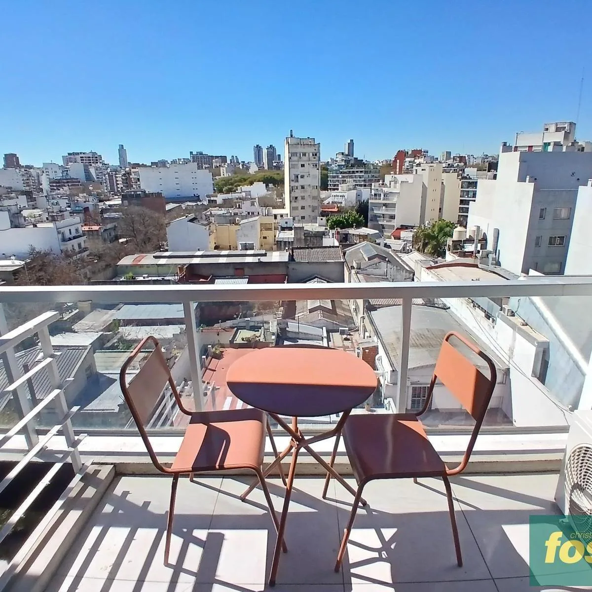 Monoambiente en Palermo con balcón