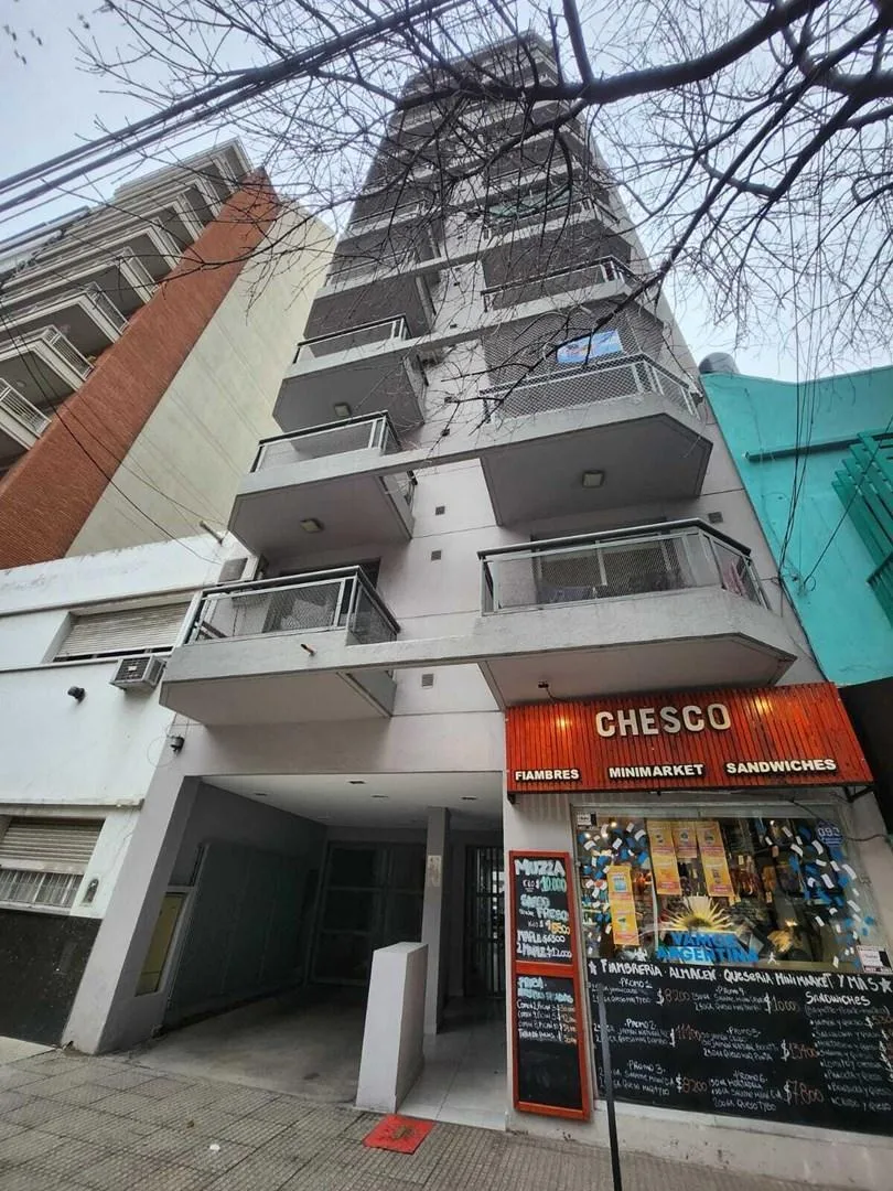 Studio with balcony