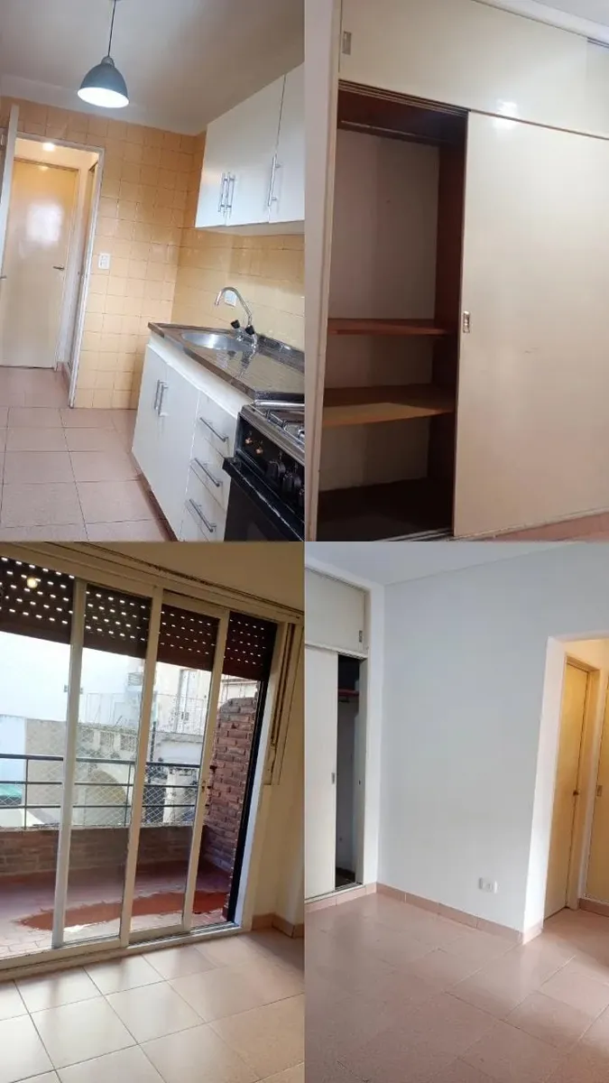 2 ambientes con balcón en Belgrano