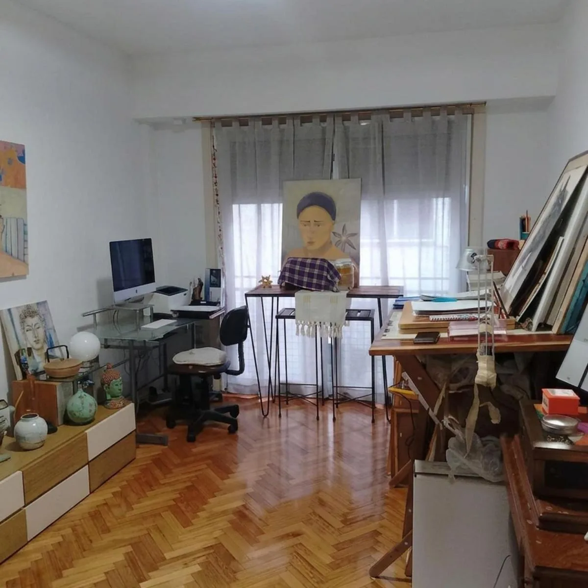 2 ambientes con balcón en Balvanera