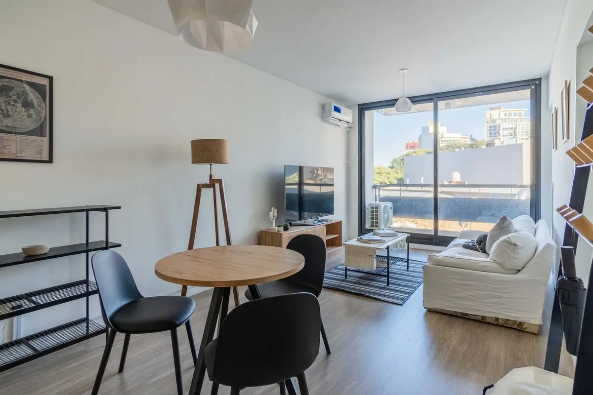 Departamento en Chacarita con balcón