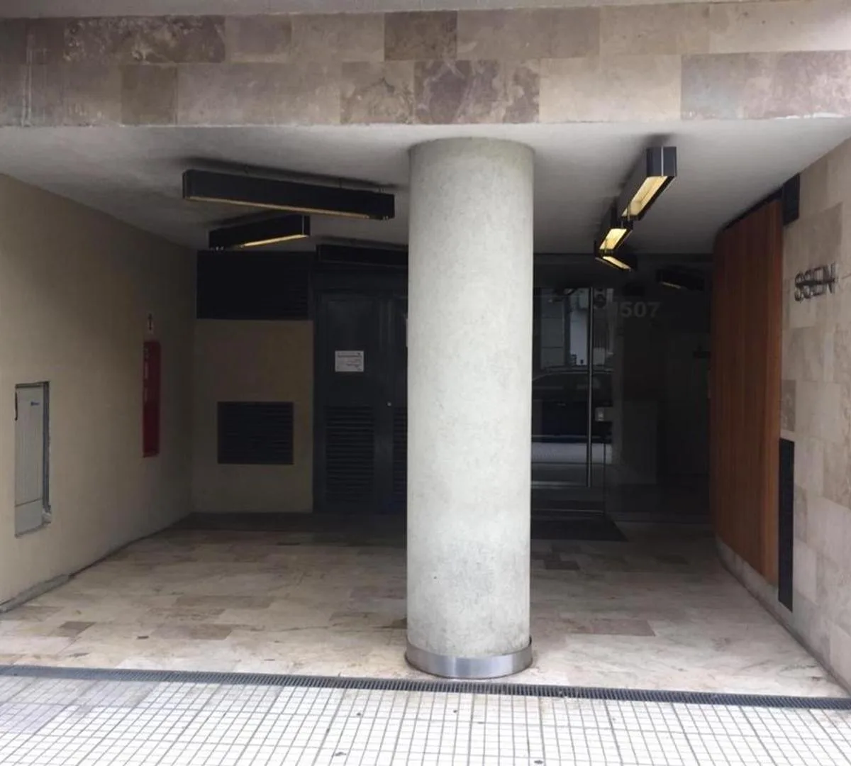 Monoambiente con balcón en Belgrano