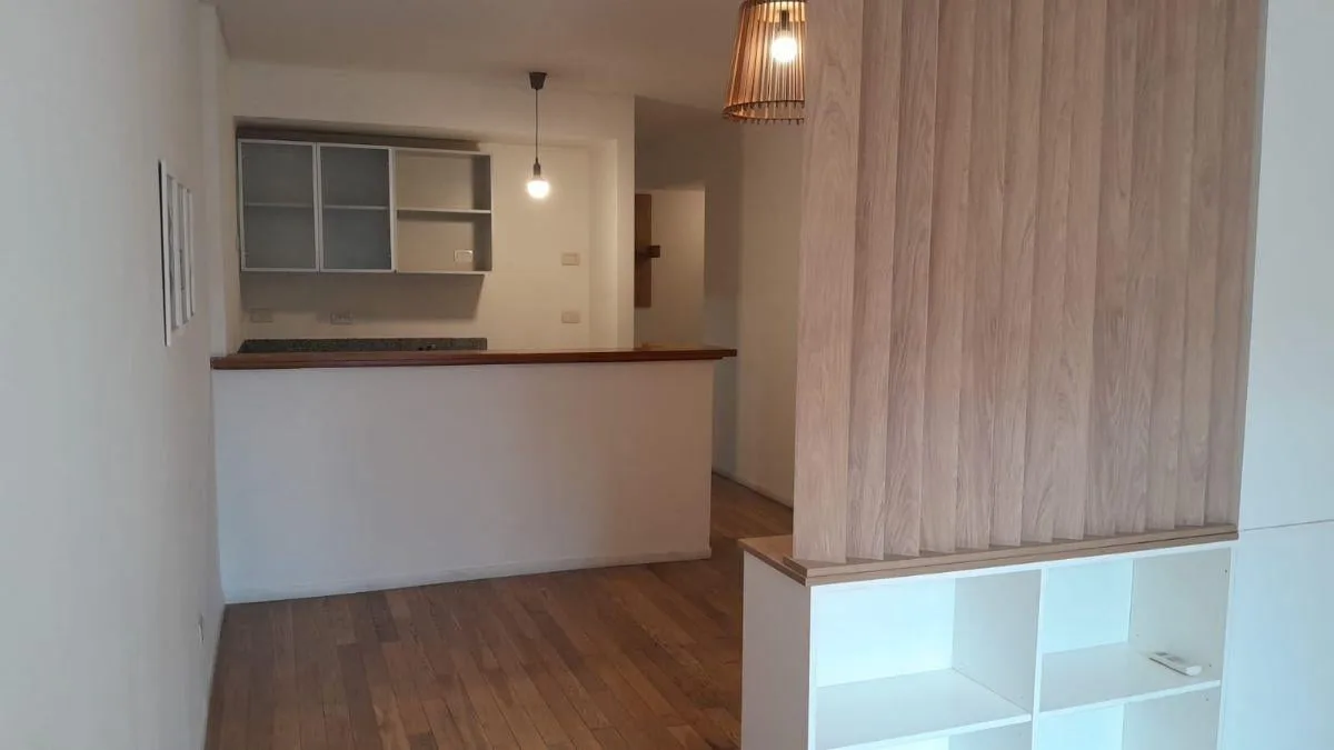 Studio apartment with front balcony