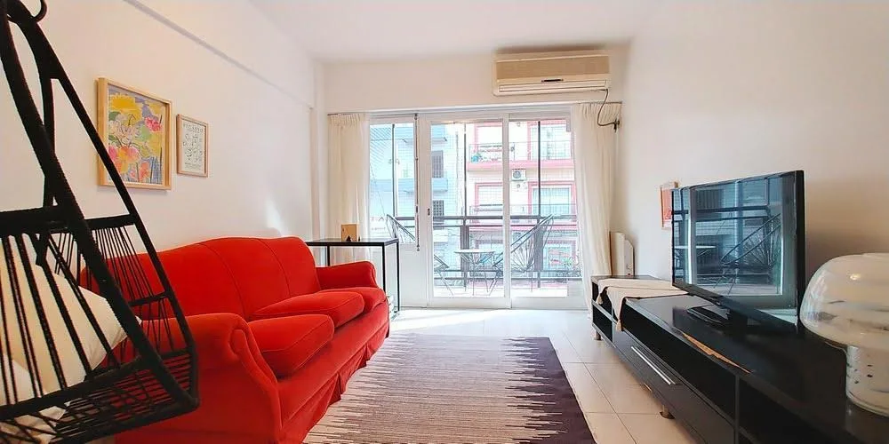 Departamento con 3 dormitorios y balcones