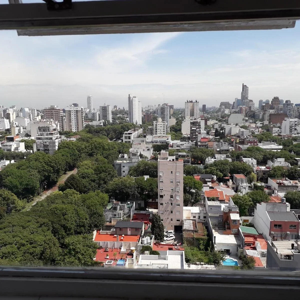 42 m², 2 ambientes, terraza
