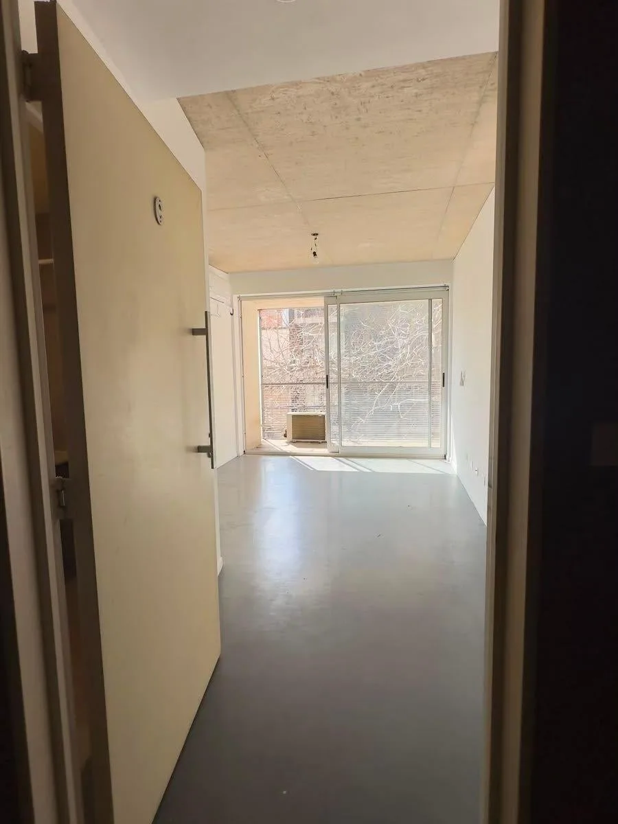 Departamento con balcón y escritorio en Villa Crespo