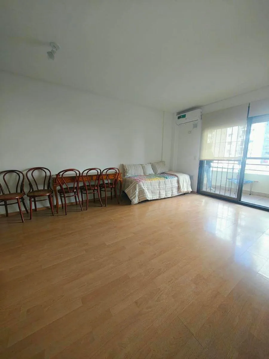 Studio with balcony