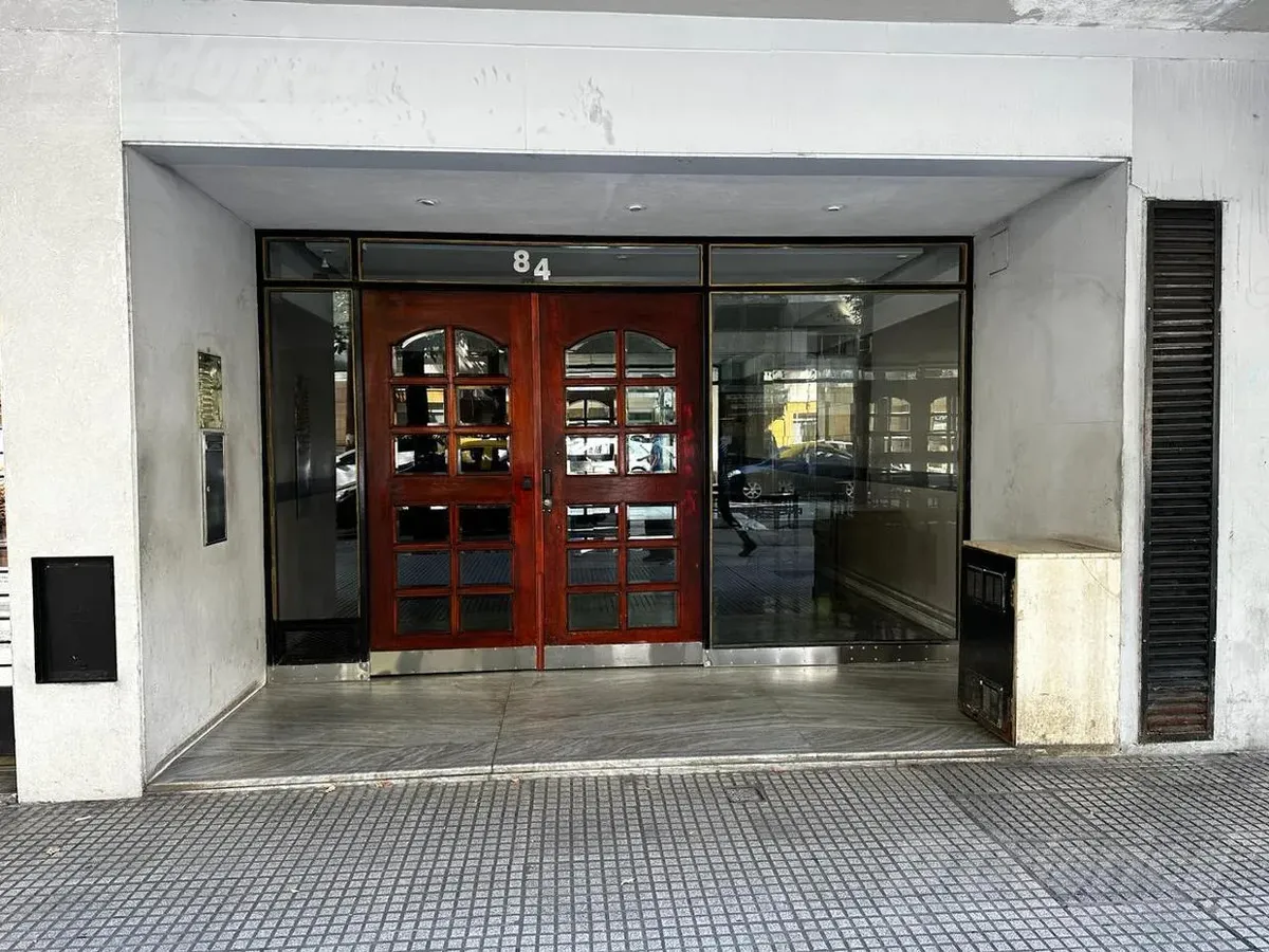 2BR apartment with enclosed balcony