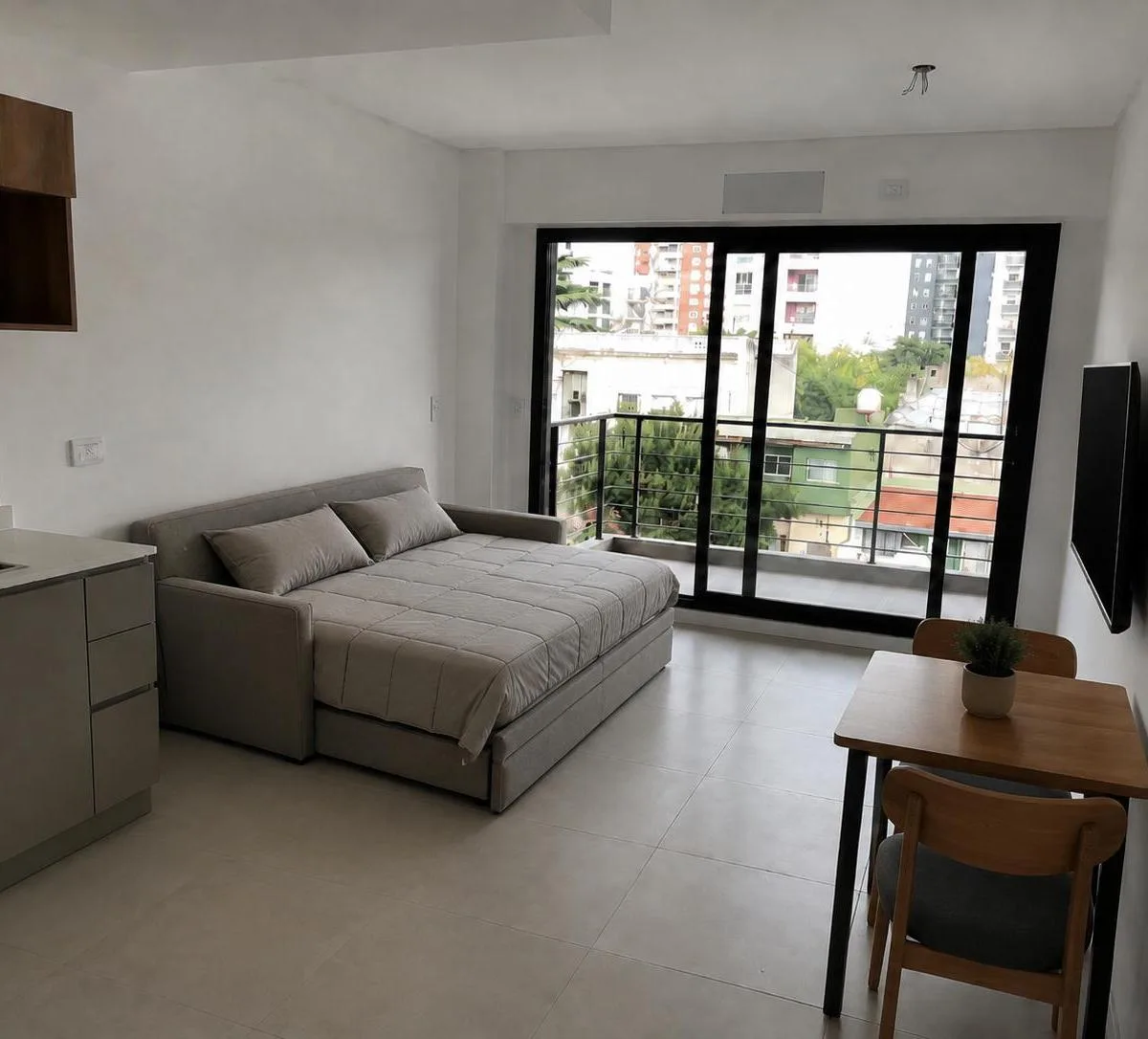 Monoambiente a estrenar con balcón