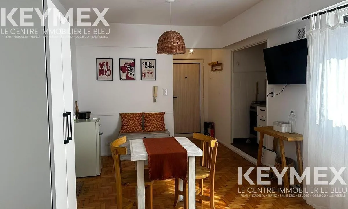 Departamento en Balvanera Monoambiente en Alquiler Amueblado