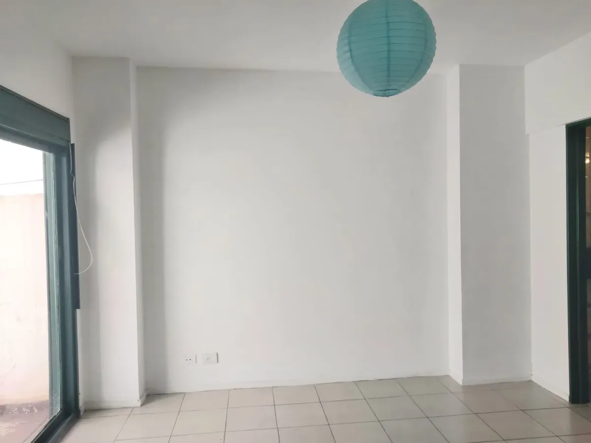 Studio with large patio