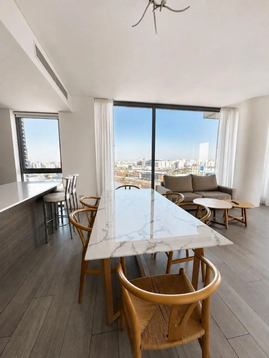 Alquiler Departamento 4 Ambientes Amoblado con 2 Cocheras en Sls Puerto Madero