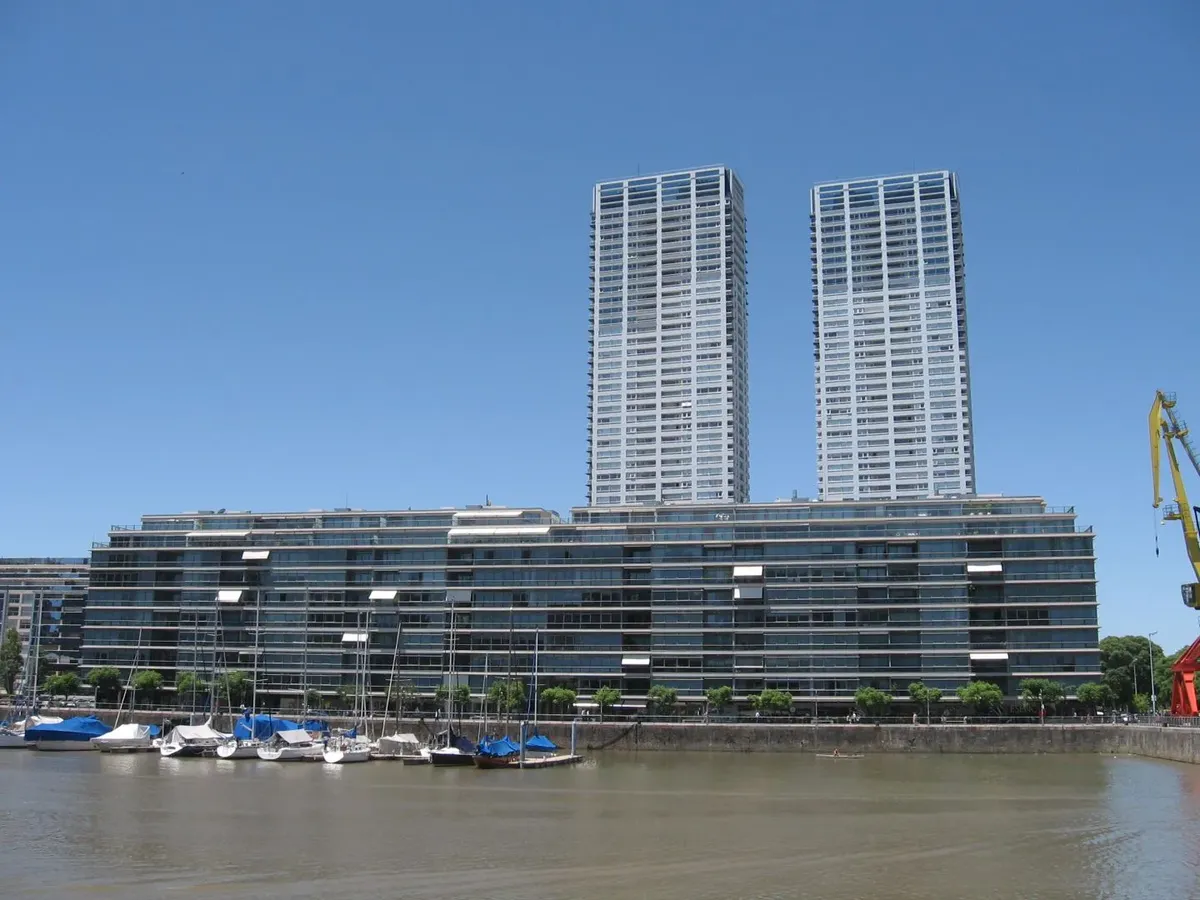 Departamento 2 ambientes en Puerto Madero