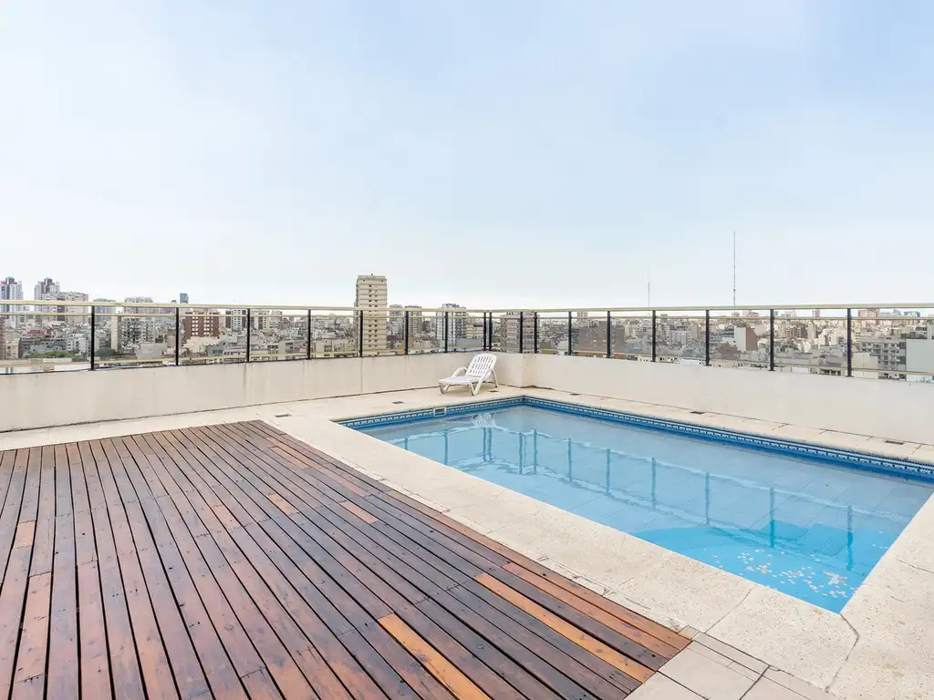 Departamento en Palermo con pileta
