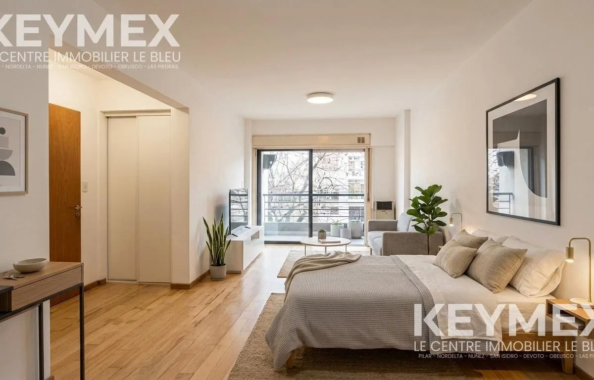Monoambiente C/ Balcon en Alquiler en Belgrano