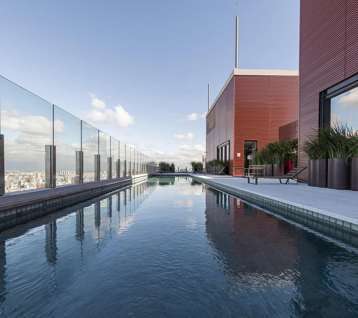 Studio con balcón en Quartier del Bajo