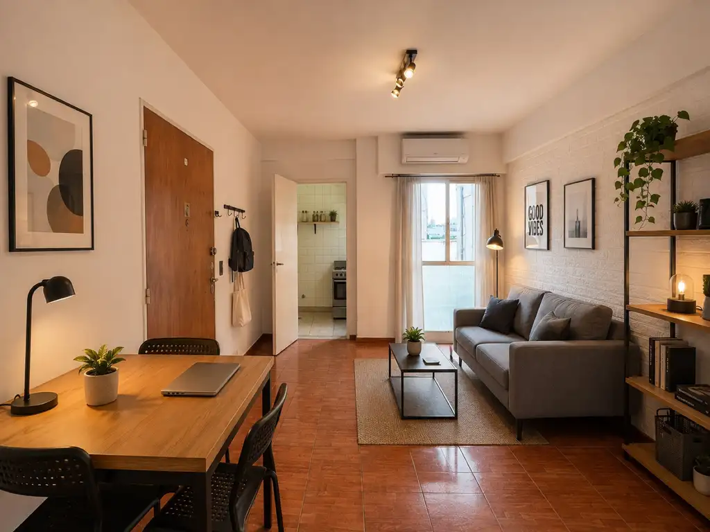 Monoambiente interno con ascensor