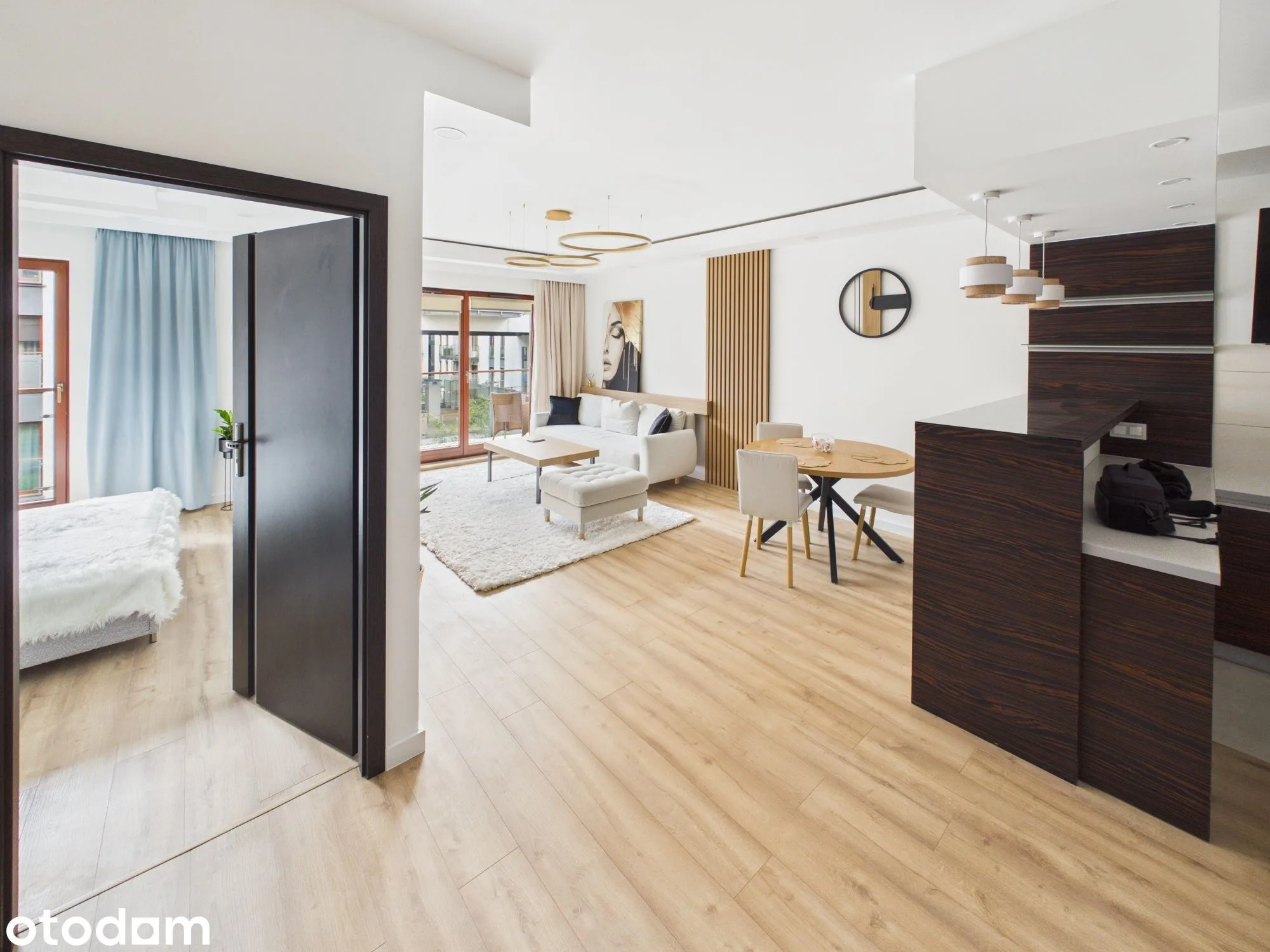 1 bedroom with parking and balcony, Wilanów