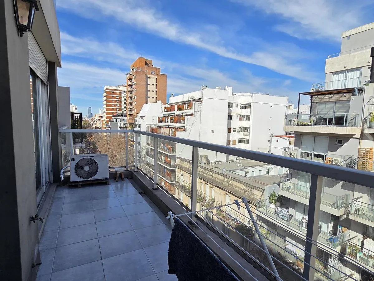 2 ambientes con balcón terraza