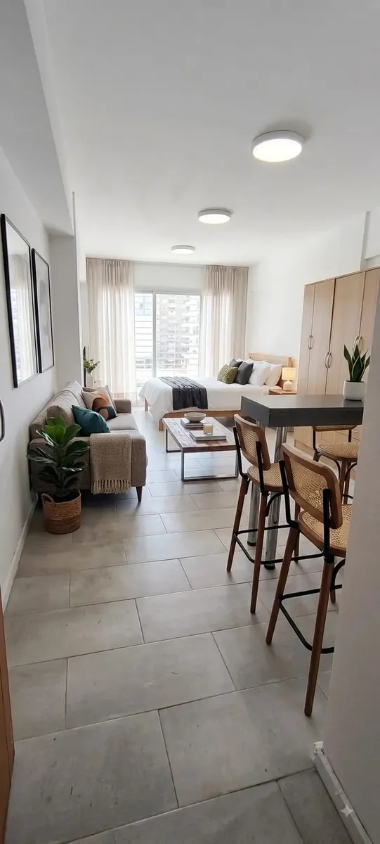 Excelente Ubicacion Monoambiente Con Balcon Parilla Y Pileta Super Luminoso