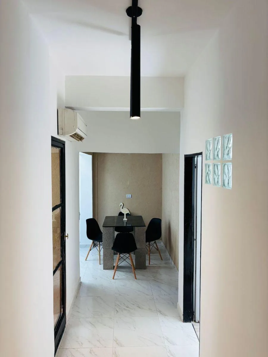 Ground floor with internal patio