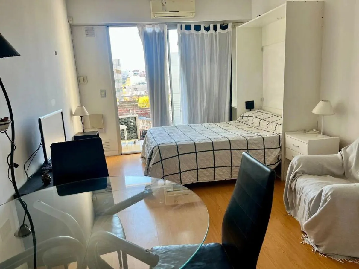 Furnished studio with balcony