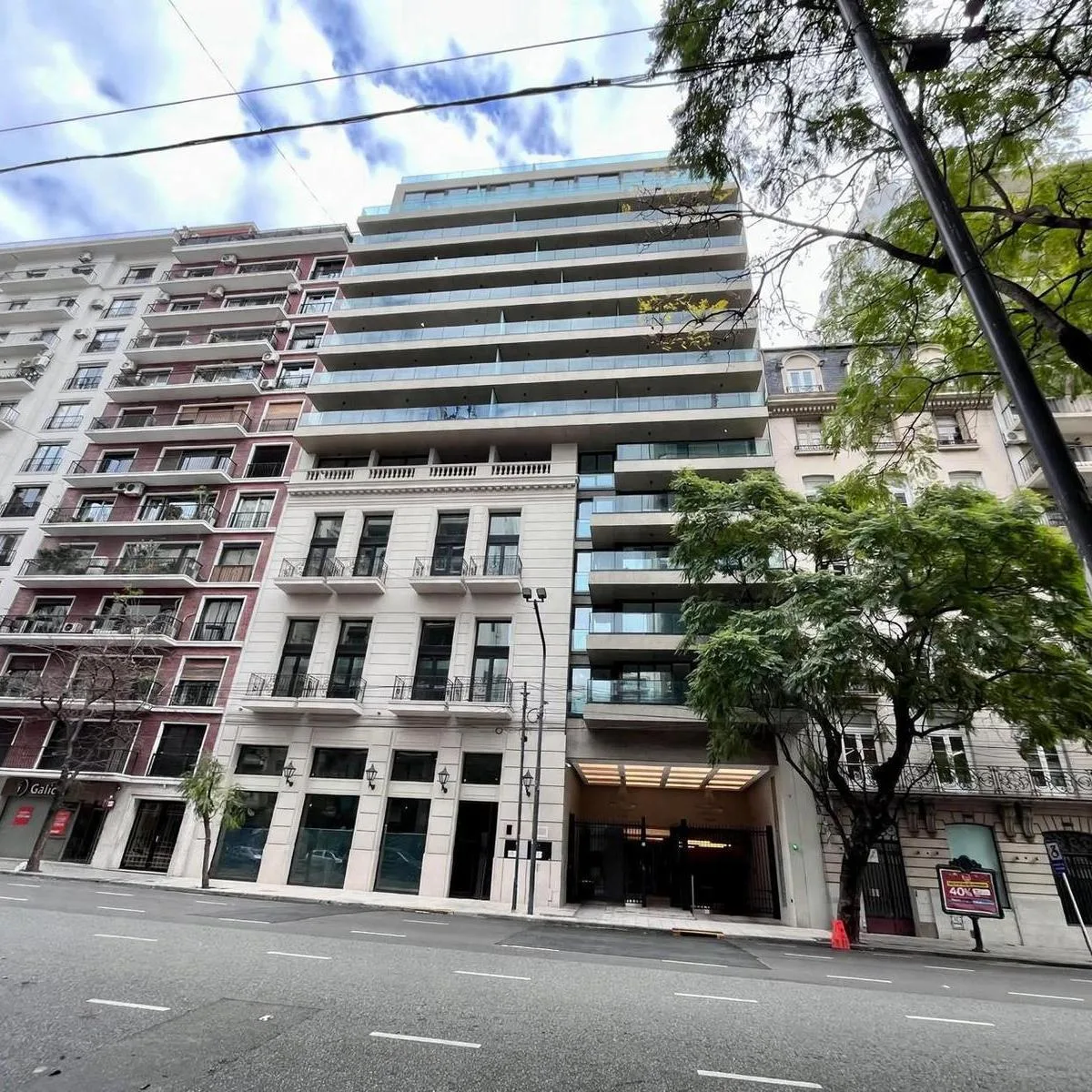 Departamento en Recoleta con balcón