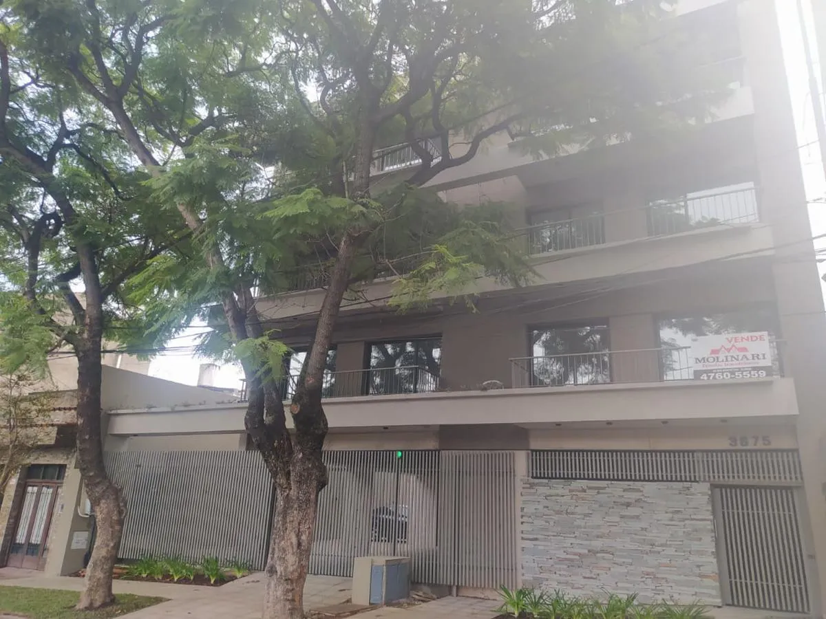 Departamento con balcón y losa radiante