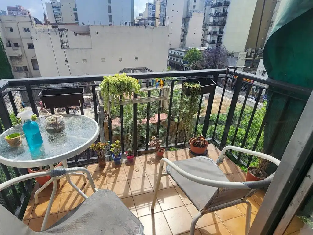 Corner apartment with balcony