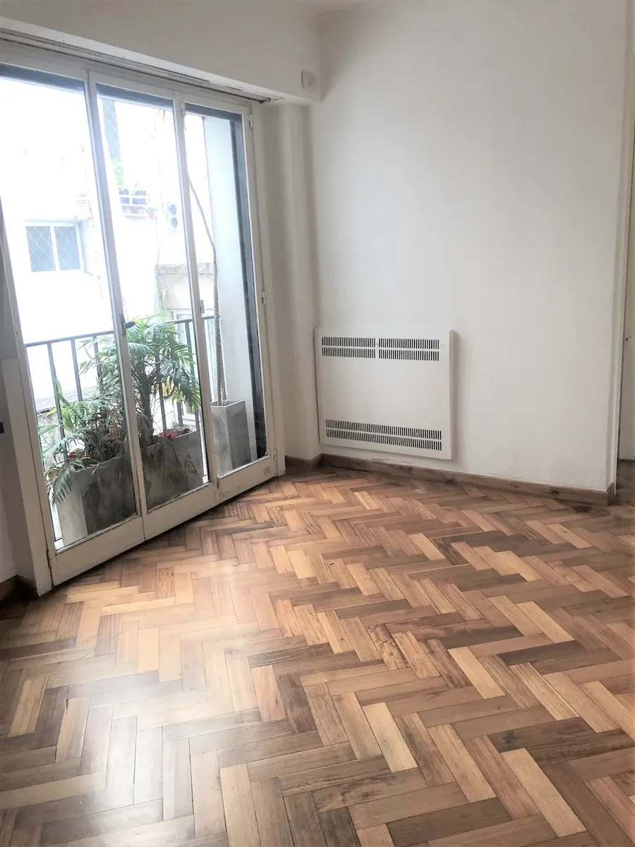Departamento en Recoleta con balcón