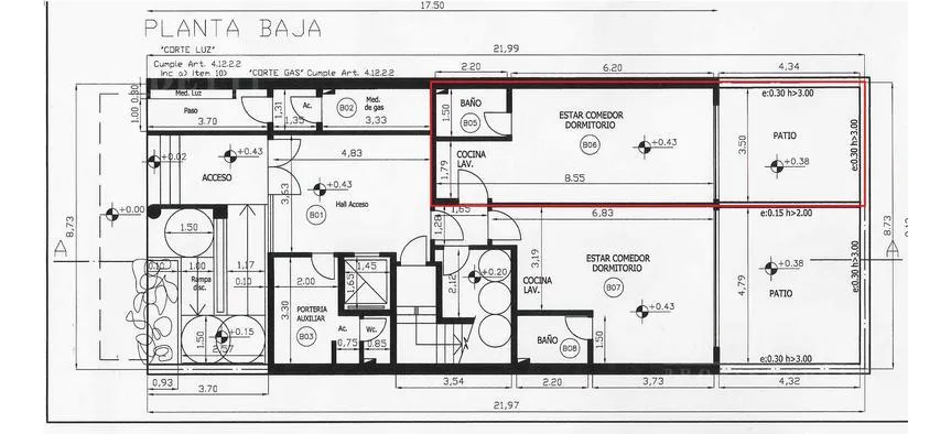 Alquiler De 1 Ambiente En Coghlan Con Patio