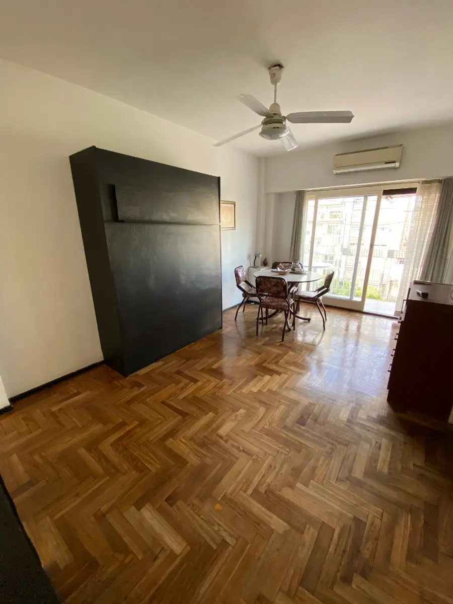 Furnished studio with balcony