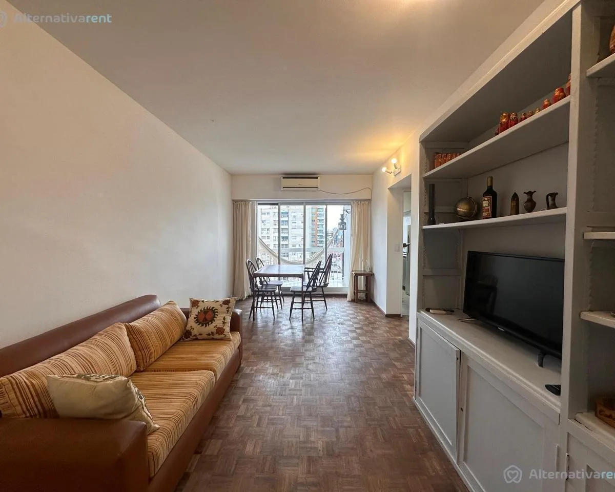 Departamento amoblado con balcón en Belgrano