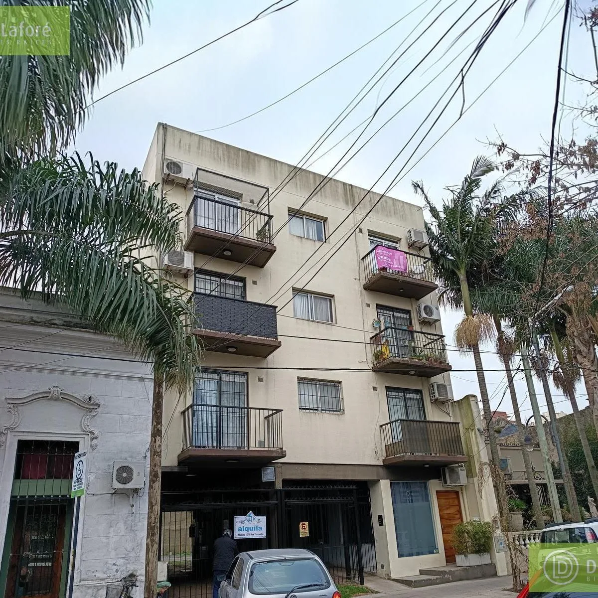 Alquiler - Dpto. 2 Amb. en San Fernando, Balcón Al Frente y Cochera Cubierta