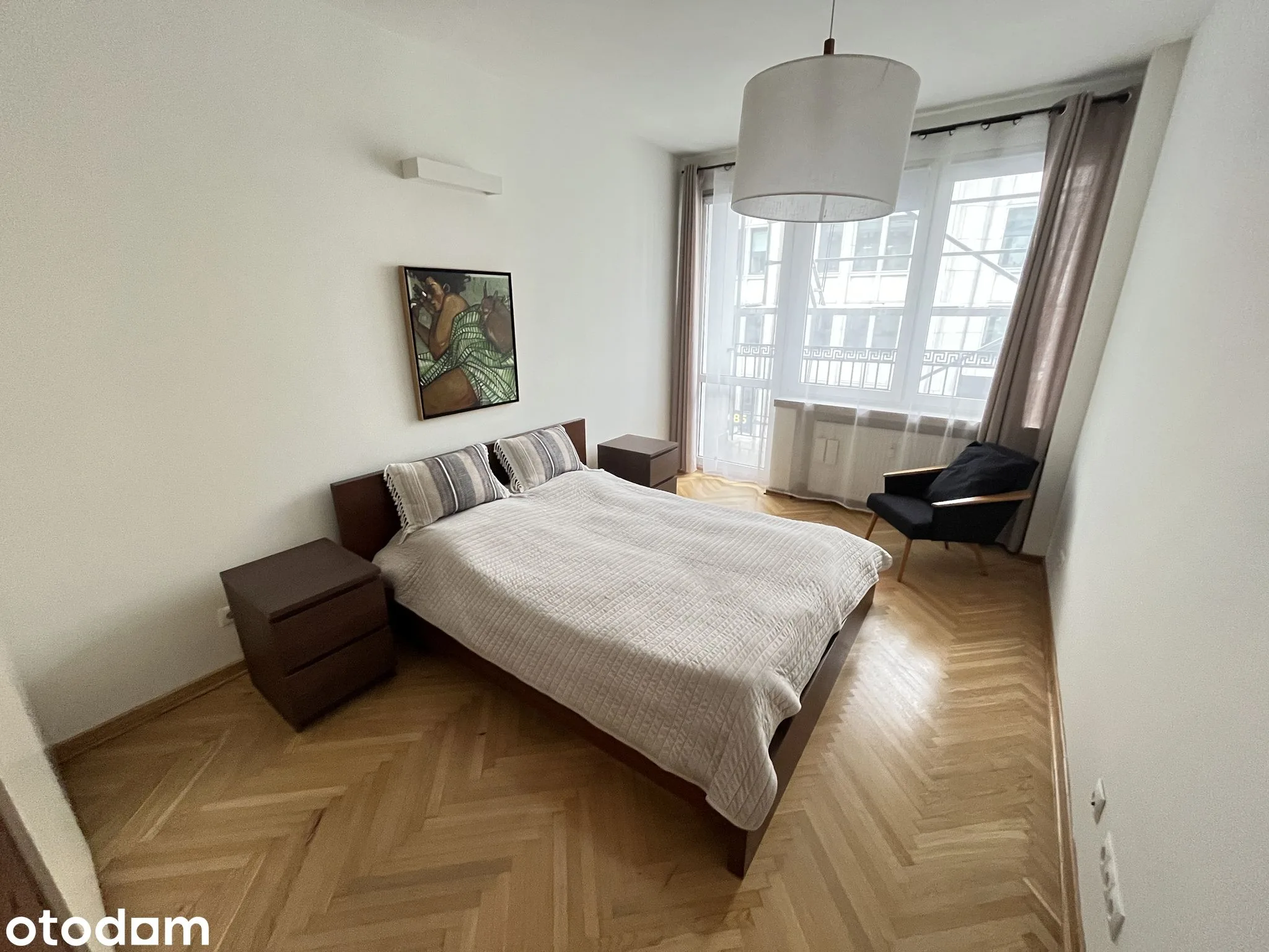 2 rooms, loggia in Śródmieście
