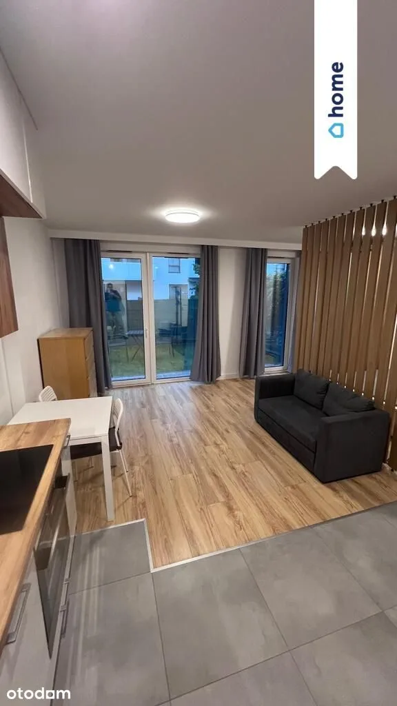 Nowoczesna kawalerka z ogródkiem, 31 m², parter, 2