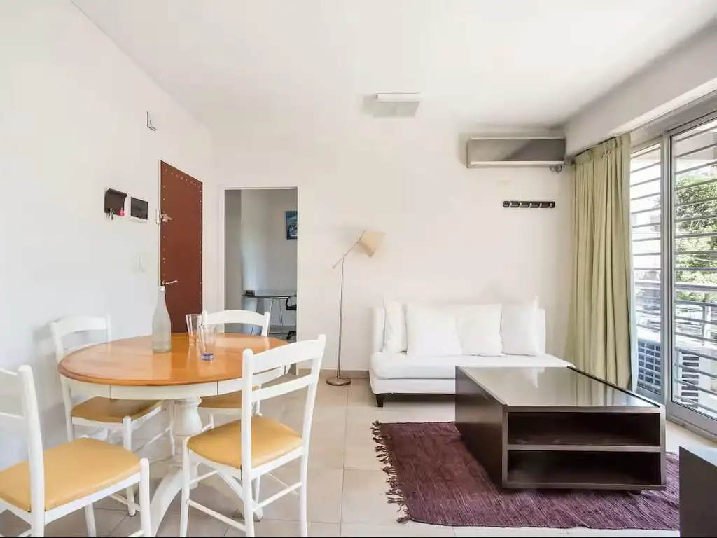 1 bedroom with gym and balcony, Núñez